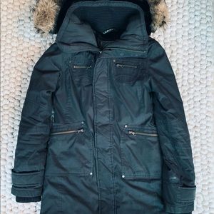 TNA Black Verbier Parka
